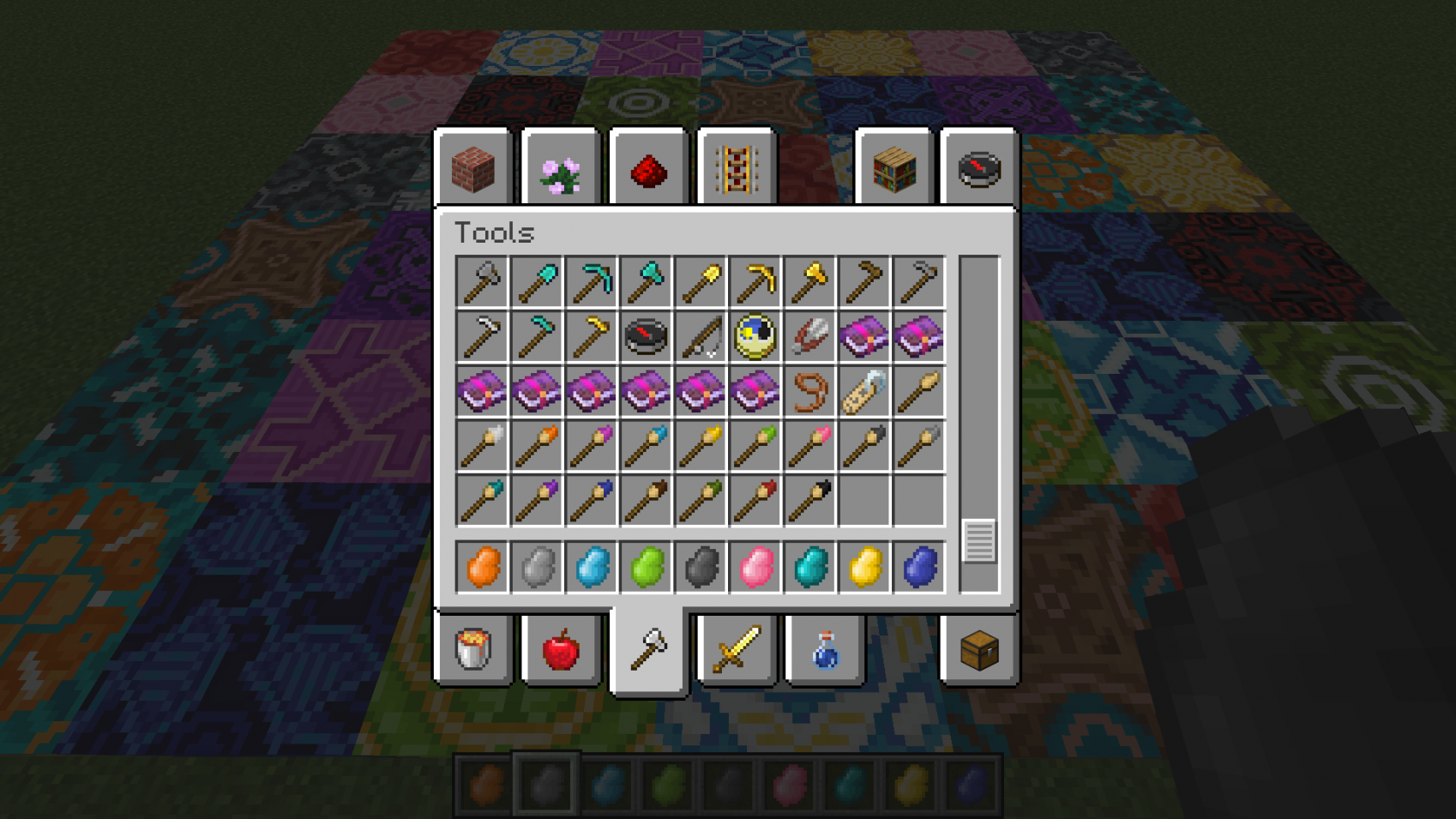 Paint & Brushes Mod MCreator